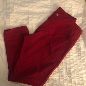 Lululemon wunder under crop